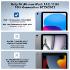 TiMOVO Case for iPad (A16) 11th Generation 11 Inch 2025, iPad 10th Generation