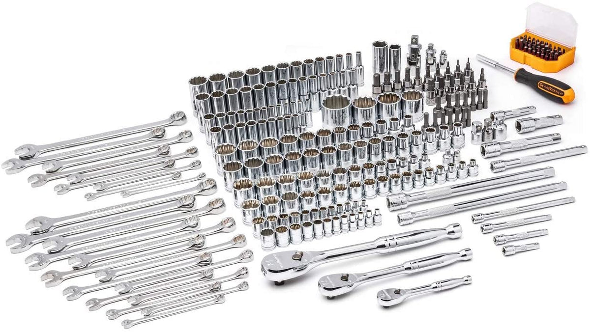 GEARWRENCH 243 Pc 12Pt Mechanics Tool Set in 3 Drawer Storage Box | 80972