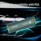 fanxiang S660 PCIe 4.0 1TB NVMe M.2 SSD for PS5 with Heatsink, Up to 5000MB/s,