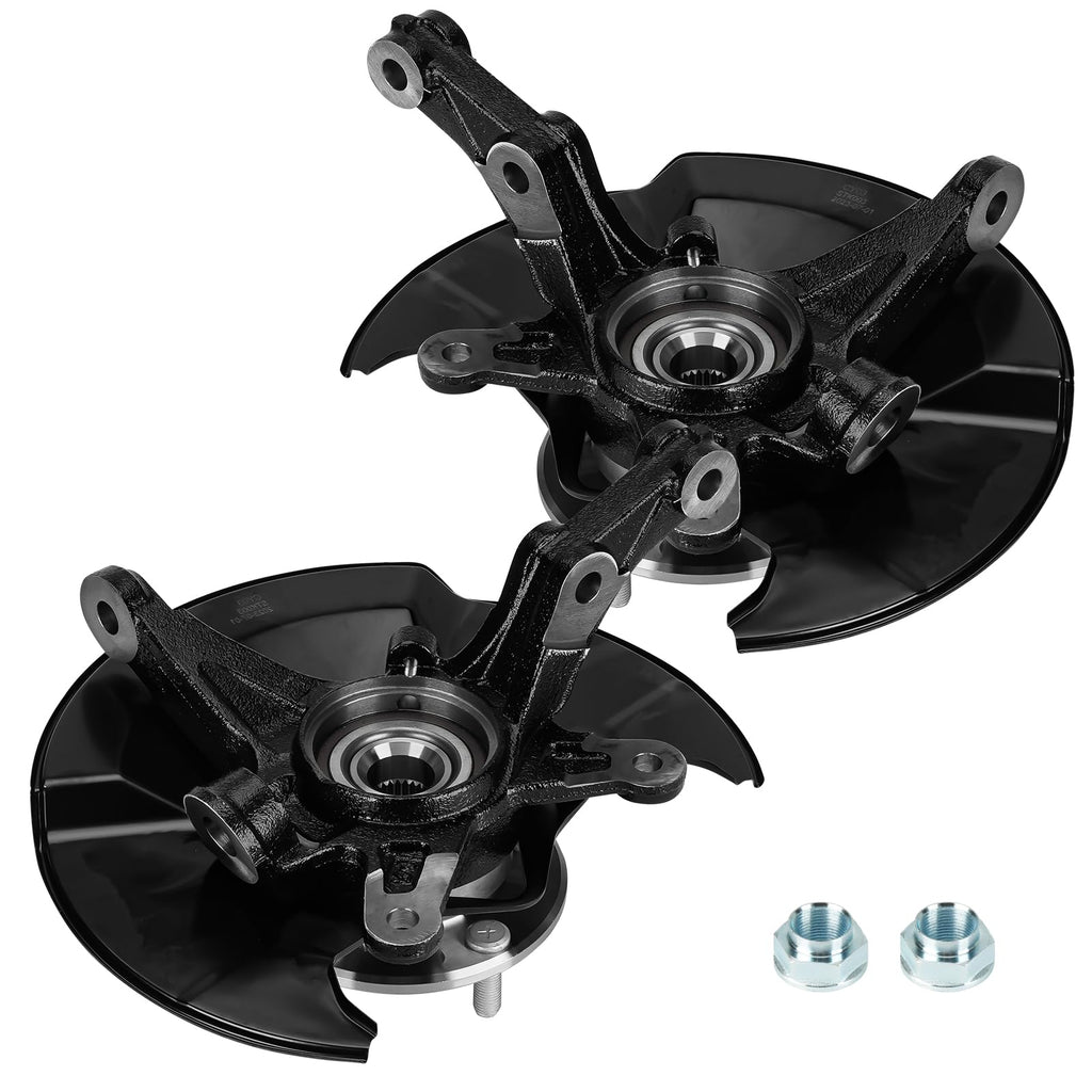 Front Steering Knuckle Hub Assembly Honda Civic 2006-2011 Pair 698-450/451