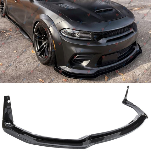 2020-2023 Dodge Charger SRT Widebody Front Lip Splitter H Style ABS