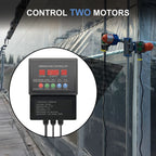 UYGALAXY Greenhouse Roll Up Motor Intelligent Thermostat Controller for