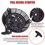 Gashwer Lawn Mower Recoil Starter Pull Start Compatible with Honda GC 130/160