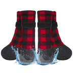 BEAUTYZOO Waterproof Dog Socks to Prevent Licking Paws, Christmas Dog Socks for