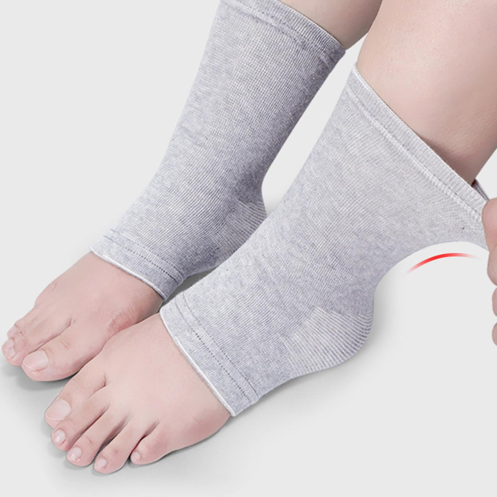 Tizuqe Medium Foot Sleeve Breathable Ankle Brace for Men Women and Adult Relief