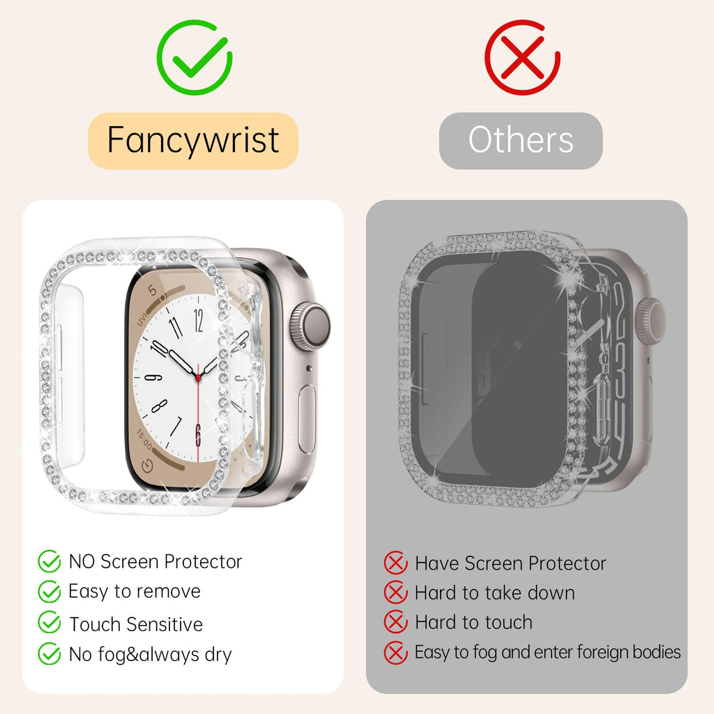 Boho Beaded Bracelets Watch Band Women and Case Compatible with Apple Watch Band