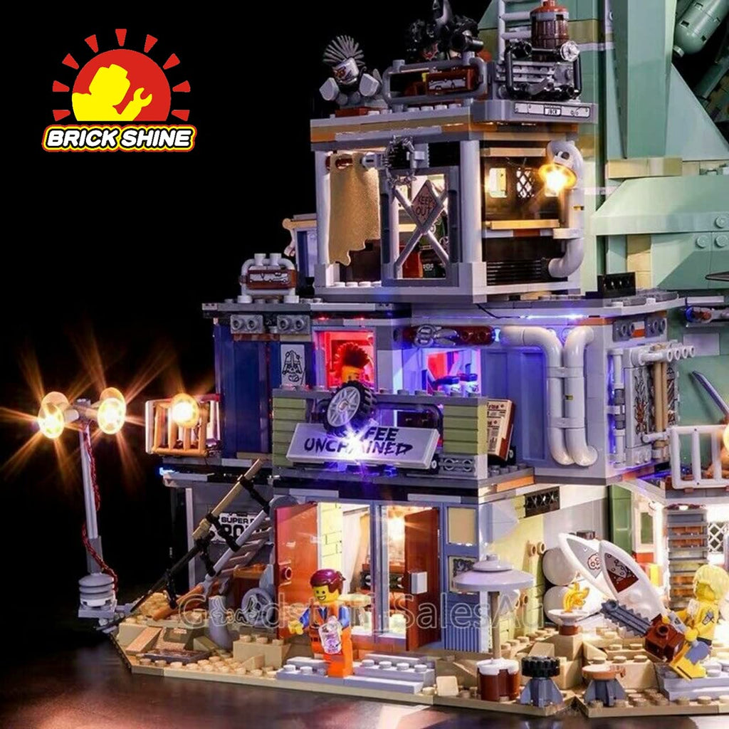 Light Kit for LEGO 70840 Welcome to Apocalypseburg (Model Set is not Included)