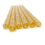 250 Pack Agave Fiber Straws Unwrapped Bio Preferred, Eco-Friendly Alternative to