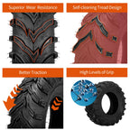 FORERUNNER 25x10-12 ATV Tires, MARS-B 6PR All Terrain 25x10x12 ATV UTV Trail