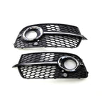 Front Fog Light Lamp Lower Cover Grille Compatible With Audi Q5 Sport S-line