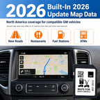Premium 2026 Navigation SD Card Update, Latest Map for 2019-2023 GM Vehicles with Chevrolet, GMC,Buick, Cadillac, USA/CAN/MEX, Part 8571 3512 (10 Year Warranty)