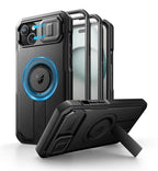 Dexnor for iPhone 15 Plus/14 Plus Case with Slide Camera Cover & Adjustable