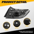 Jecoupoon 4 Pin Tail Light Compatible with Model 3 & Y 2021 2022 2023