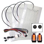 vokoroad Universal Seat Cover Accessories Kit for Full Back and Seat, Universal