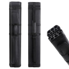 3x5 Leatherette Pool Cue Case Holds 3 Butts 5 Shafts Billiard Carry Case Black