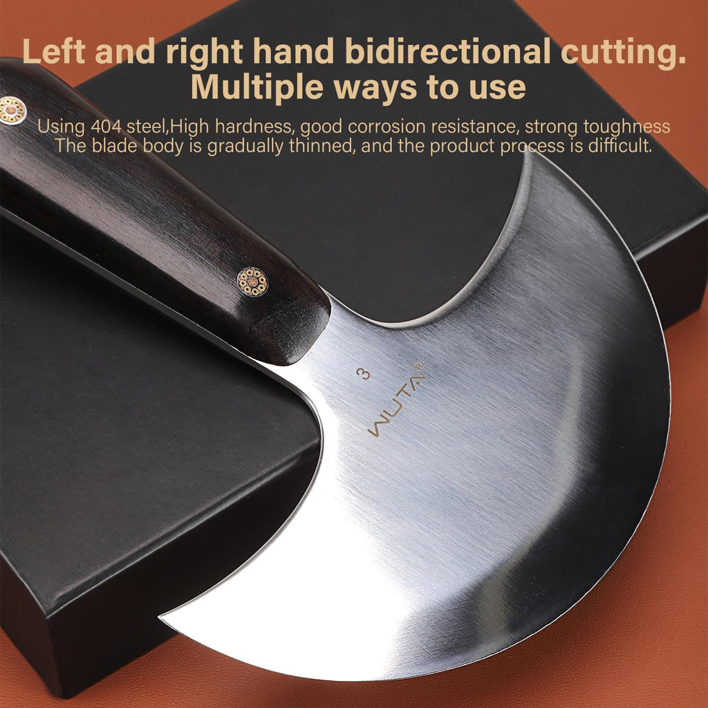 WUTA Leather Cutting Knife Ultra Sharp Round Head Craft Skiving Cutting Tools