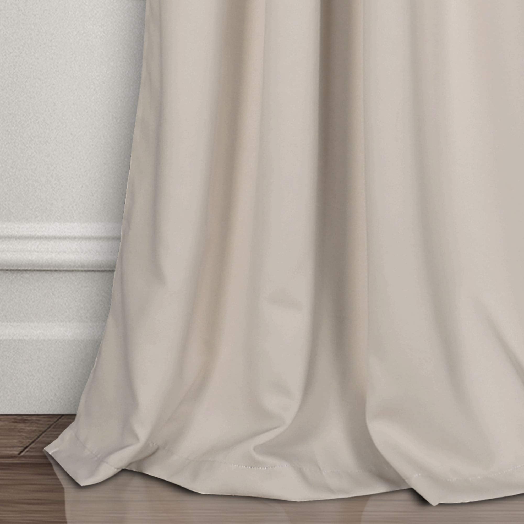 Lush Decor Insulated Grommet Blackout Window Curtain Panels, Pair, 52" W x 95"