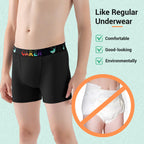 3 Pack X-Smal Carer Boys Incontinence Underwear Washable Kids Cotton