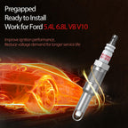 8X Spark Plugs SP515 SP546 Compatible with Ford F-150 5.4L, Expedition 1997-2014,F-250 F-350 Super Duty 4.6L 5.4 6.8L V8