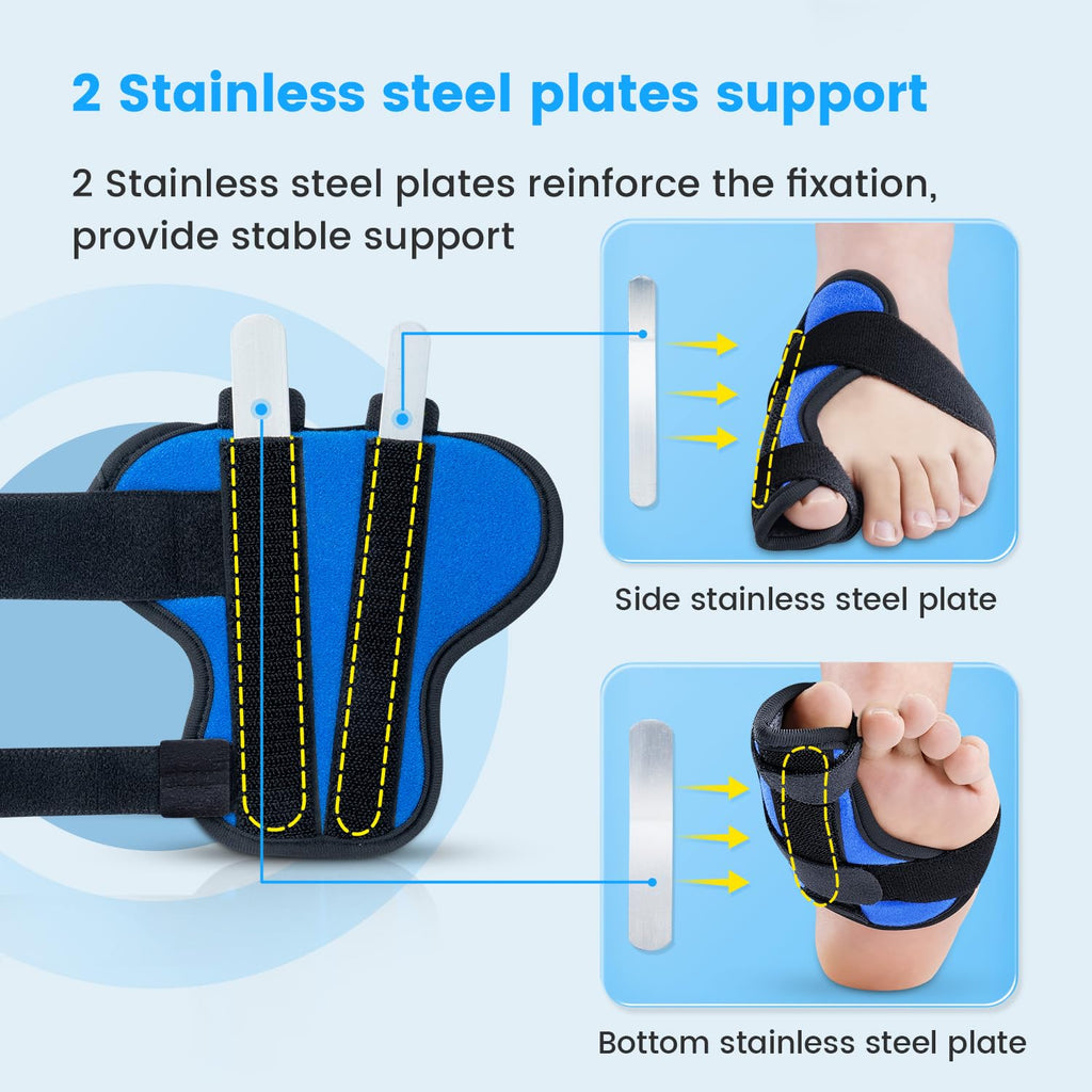 Big Toe Splint Brace for Men Women Broken Toe Support Corrector