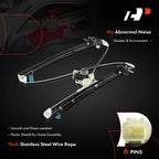 A-Premium Rear Right Window Regulator Motor 6 Pin Compatible Land Rover 2017-20