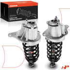 A-Premium Rear Complete Strut Assemblies with Coil Springs, Set of 2