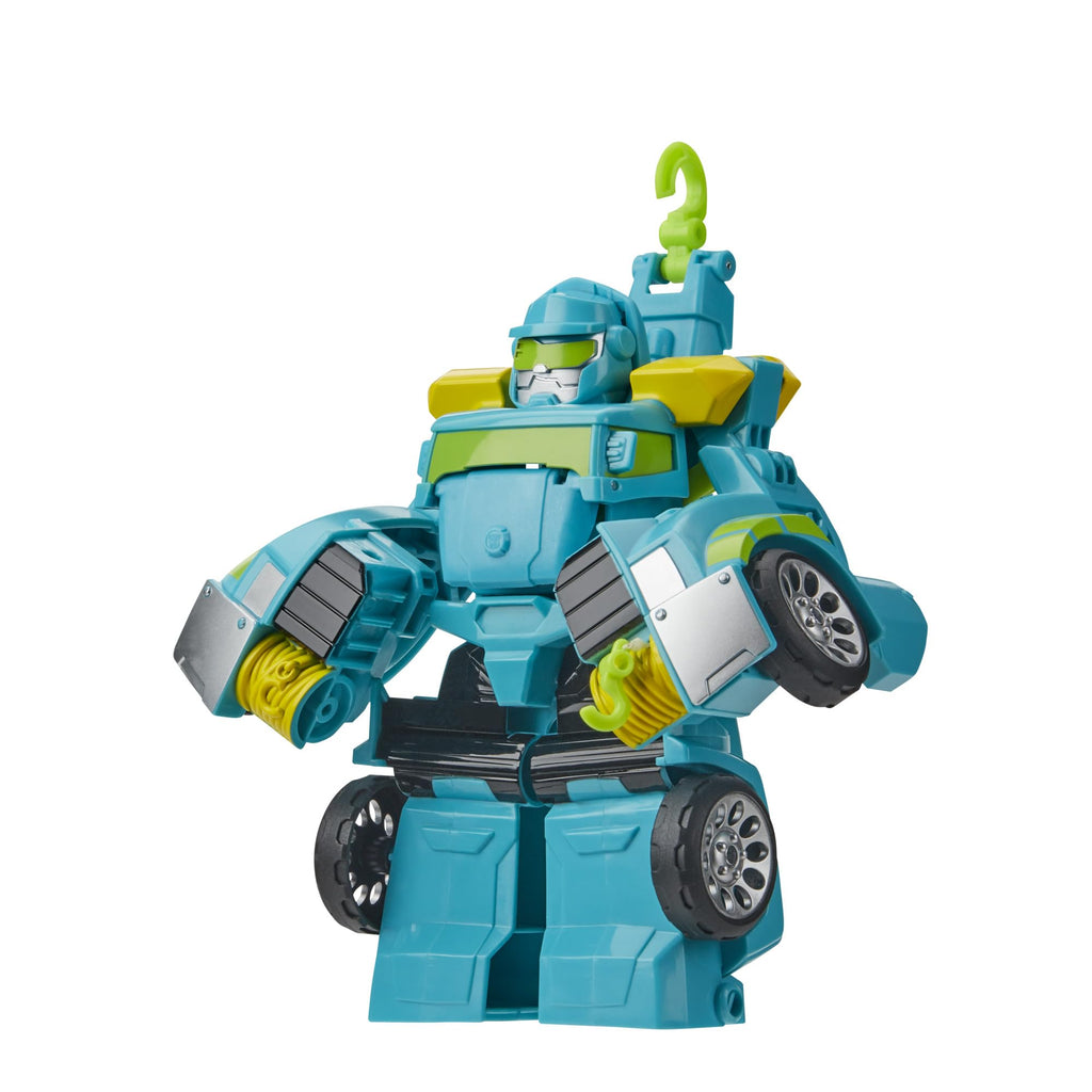 Transformers Playskool Heroes Rescue Bots Academy Hoist Converting Toy Robot, 6"
