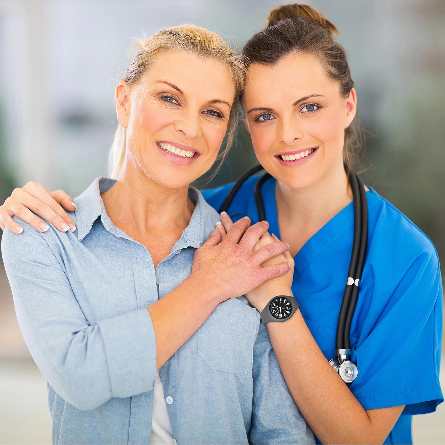 GOLDEN HOUR Waterproof Sports Analog Unisex Watches for Nurse Medical