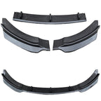 BMW F32 F33 F36 4 Series Front Lip Splitter M-Sport 2014-2019 Carbon 3PCS