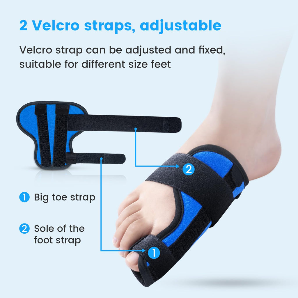 Big Toe Splint Brace for Men Women Broken Toe Support Corrector