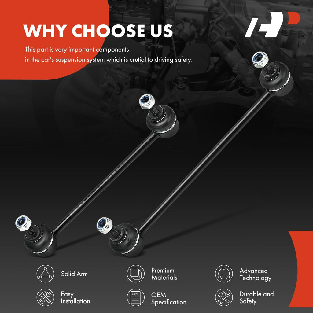 4 Pack A-Premium Front Rear Sway Bar Link Stabilizer Link Kit