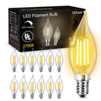 DAYBETTER E12 LED Bulb Dimmable, Chandelier Light Bulbs, Candelabra Light Bulbs