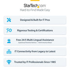 StarTech.com Portable Laptop Crash Cart Adapter for Server Management, USB/VGA