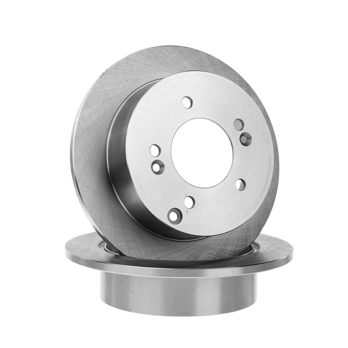 A-Premium 10.31 In (262mm) Rear Solid Brake Rotors and Ceramic Pads Kit