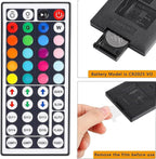 Tenmiro Smart App Bluetooth Controller and 44 Keys IR Remote Control, Suitable