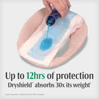 Depend Night Defense Adult Diapers for Women, Large, 72 Count