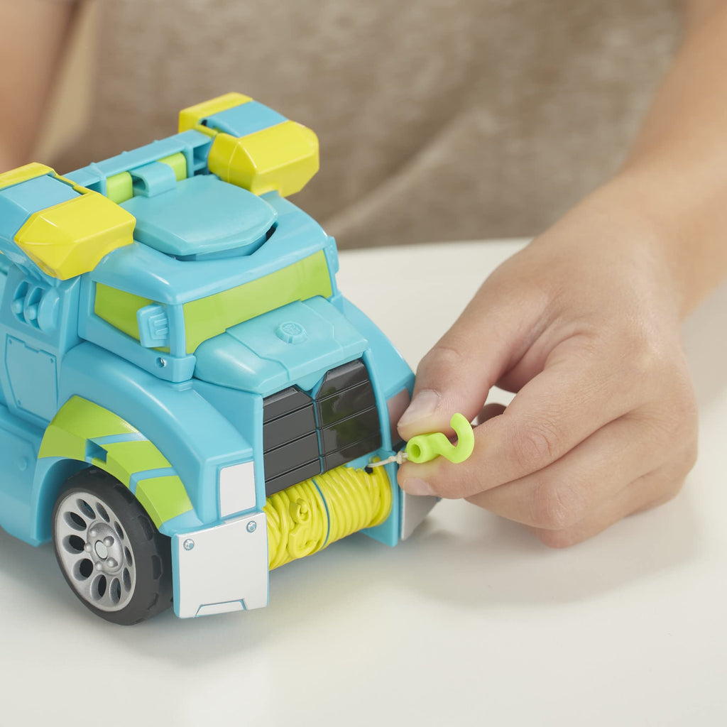 Transformers Playskool Heroes Rescue Bots Academy Hoist Converting Toy Robot, 6"
