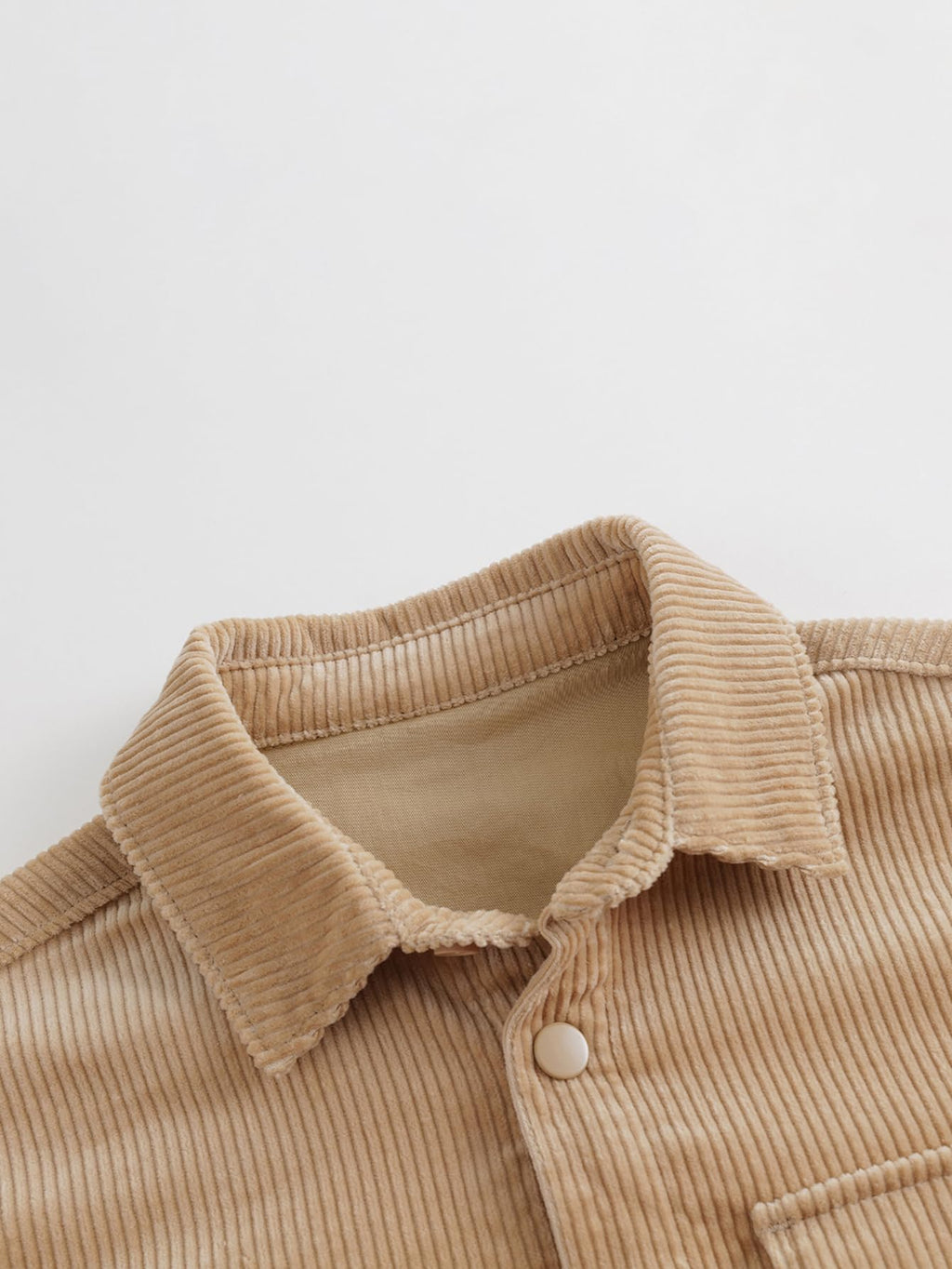 marc & janie Boys Outdoor Corduroy Shirt Cotton Button Down Shirt Loose Soft
