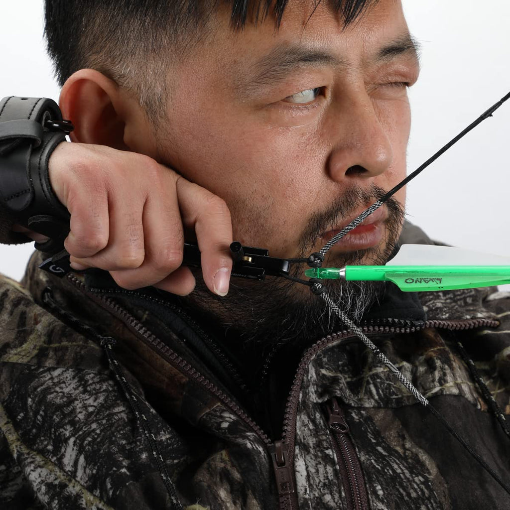 LWANO Archery Compound Bow Release Aids Trigger (Black)