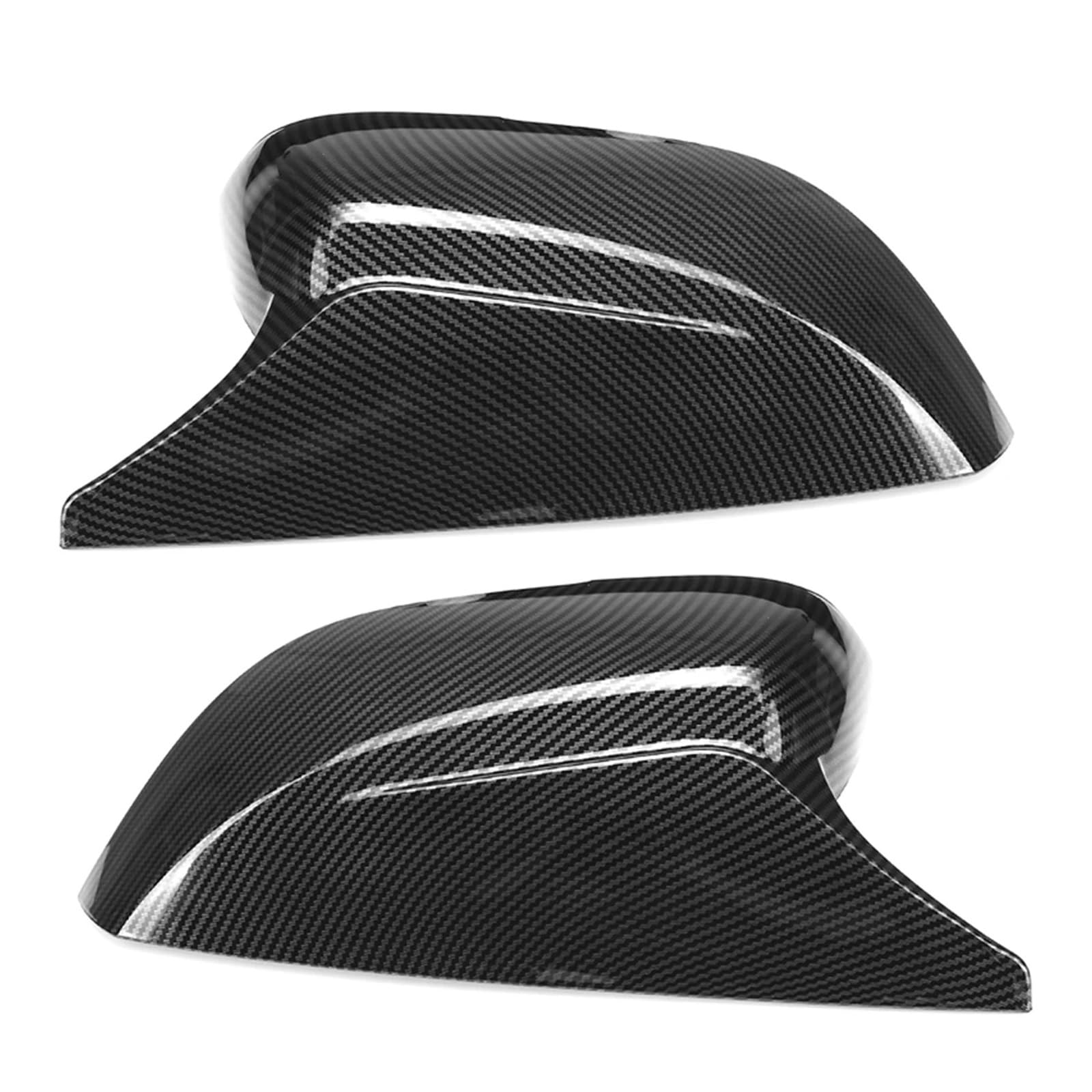 2Pcs Car Door Side Wing Rearview Mirror Cover Cap Compatible with Infiniti Q50