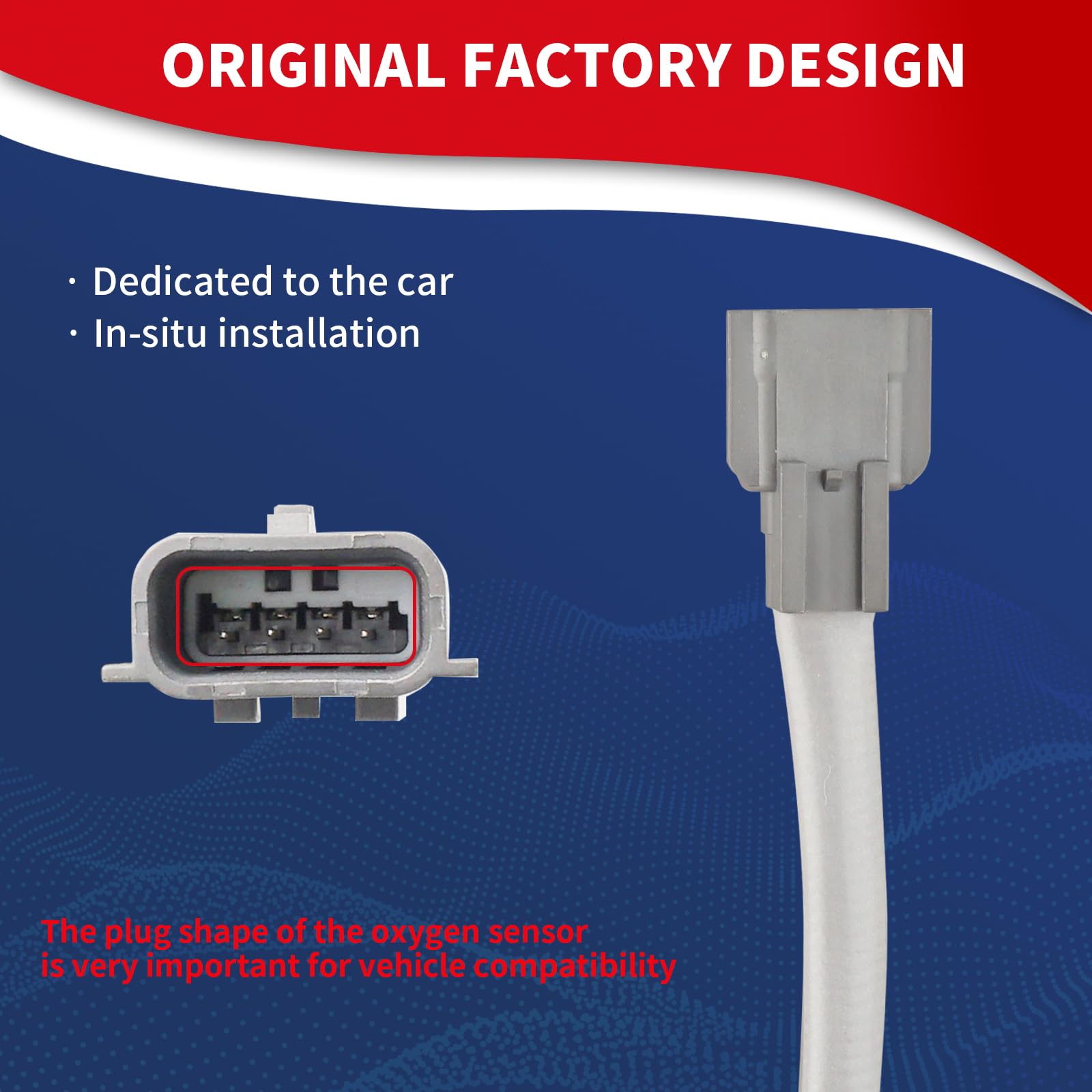 234-4986 234-4985 Oxygen O2 Sensor Downstream Heated Air Fuel Ratio Compatible