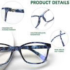 STASTEND 4 Pack Progressive Multifocus Reading Glasses for Women Men Spring