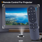 HZIME New Replacement Remote Control Compatible for ULTIMEA Apollo P60 Projector