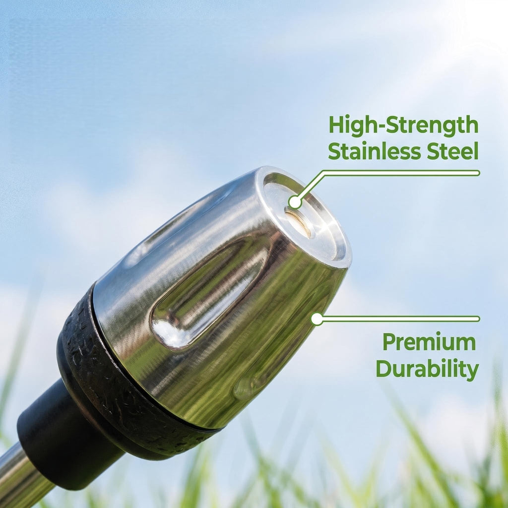 Power Blasters Water Hose Nozzle 3 Spray Modes 360° High Pressure Sprayer