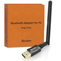 USB Bluetooth 5.4 Adapter for Desktop PC: Long Range 500FT Wireless Dongle with
