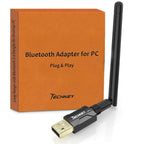 USB Bluetooth 5.4 Adapter for Desktop PC: Long Range 500FT Wireless Dongle with