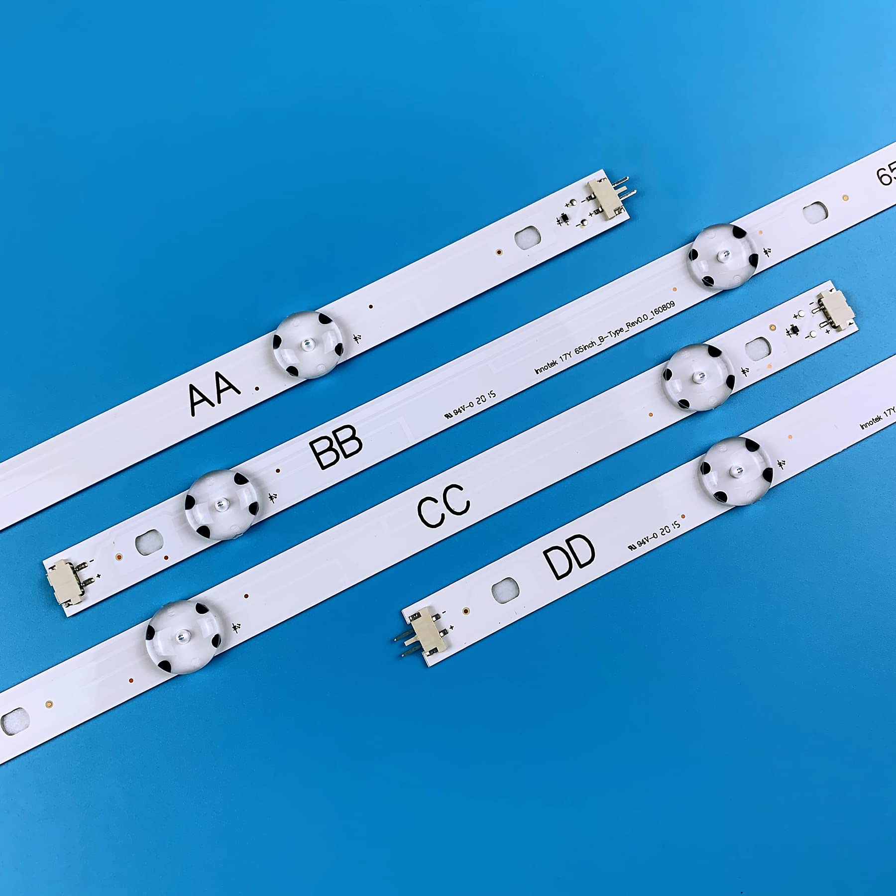 LG 65 Inch TV LED Backlight Strips 12 pcs 65UJ63 65UJ6300 65UJ6200 65UJ5500