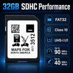 Premium 2026 Navigation SD Card Update, Latest Map for 2019-2023 GM Vehicles with Chevrolet, GMC,Buick, Cadillac, USA/CAN/MEX, Part 8571 3512 (10 Year Warranty)