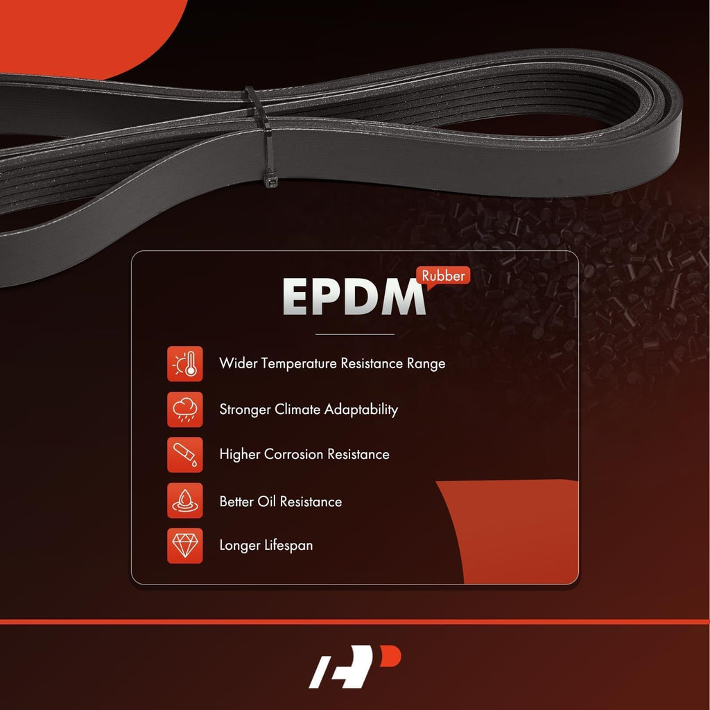 A-Premium Serpentine Belt 6-Rib 95.52 In