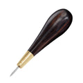 WUTA Stitching Awl Diamond Shape Awl Ebony Blackwood Handle Leather Craft Sewing